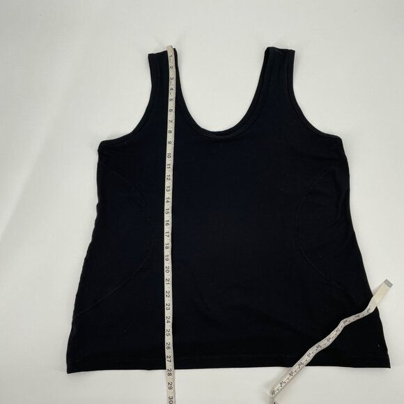 Zella Black Workout Tank Womens Plus Size 2X Athletic Gym Stretch Athleisure - Picture 5 of 7